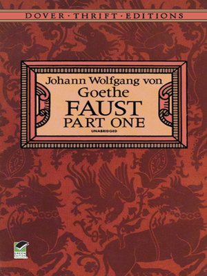cover image of Faust, Part One